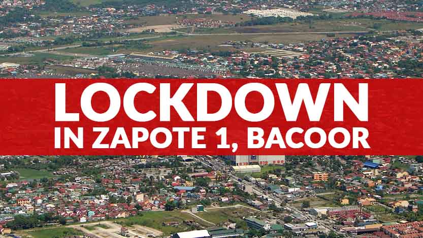 LOCKDOWN sa Zapote 1, Bacoor, Ipinatupad ng Pamahalaang Lokal