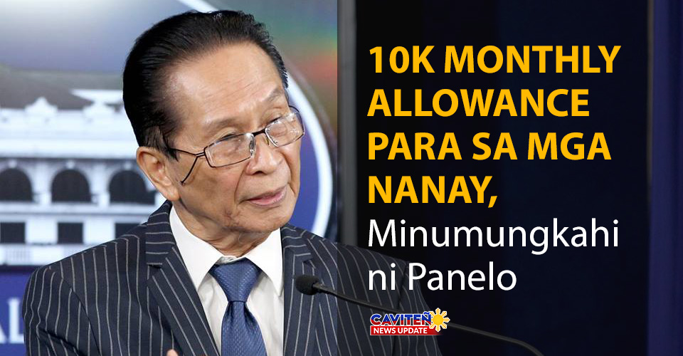 10k Monthly Allowance para sa mga Nanay minumungkahi ni Panelo