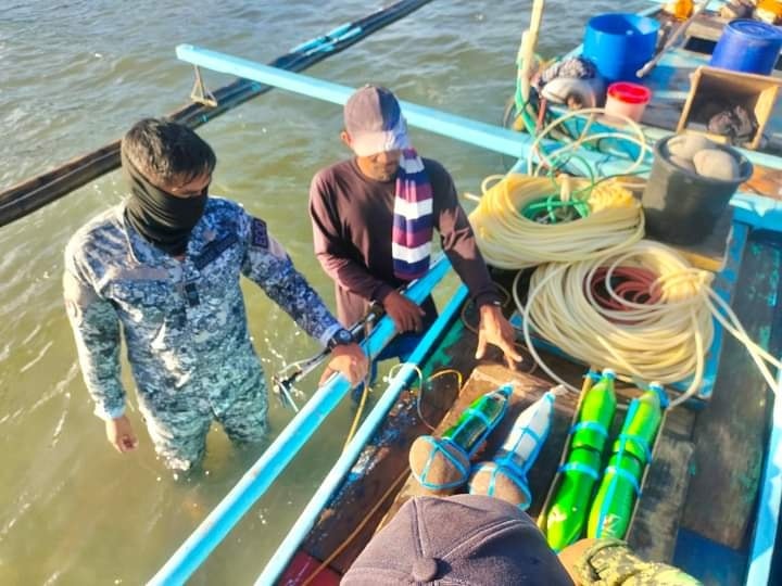 6 na mangingisda, arestado sa dynamite fishing sa Ternate